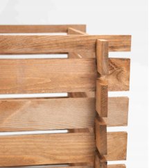 Compostiera in legno da giardino 640L