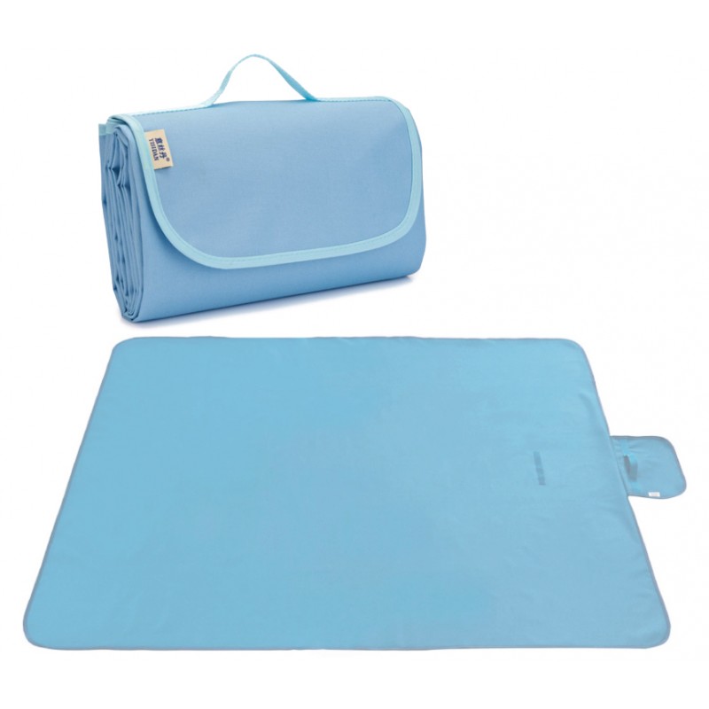 Pătură de picnic în albastru deschis 200 x 145 cm