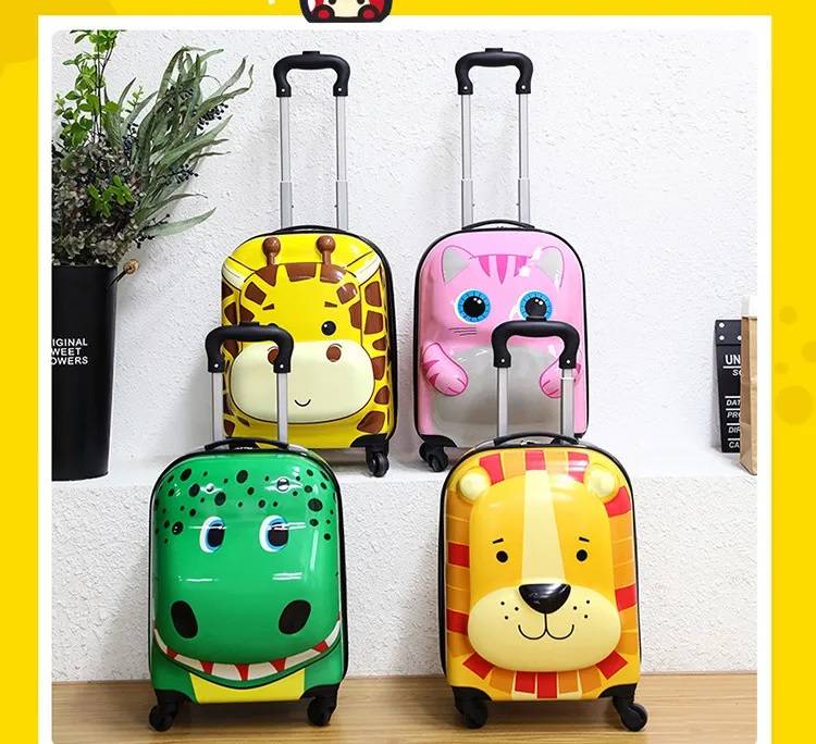 Gyerekbőrönd 3D Zsiráf 29 l