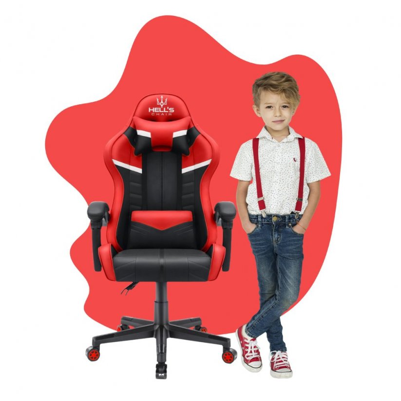 Детски стол за игра HC - 1004 червен