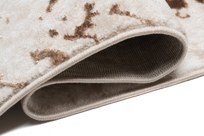 Brauner Teppich im Glamour-Stil