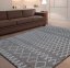 Kusový koberec béžové barvy s originálním vzorem