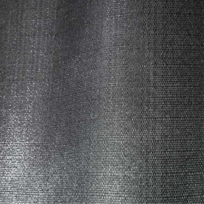Stílusos sötétszürke sötétítő függöny nappaliba 140 x 250 cm