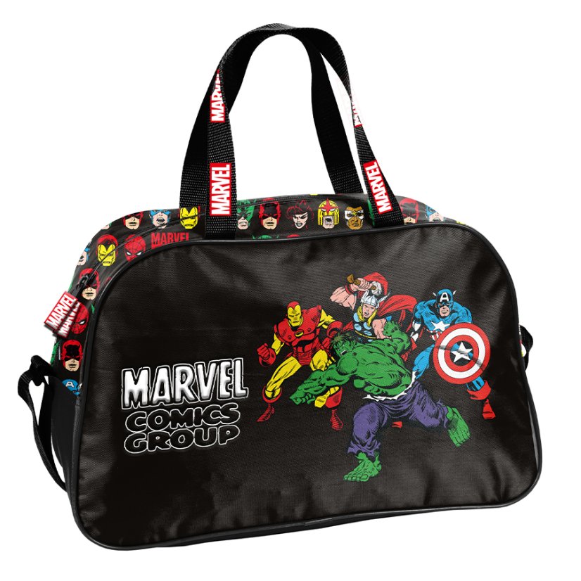 Školski set Avengers Marvel Comics – ruksak, vrećica i sportska torba