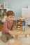 Hölzerne Kinder-Kaffeemaschine 2in1 mit 26 Zubehörteilen