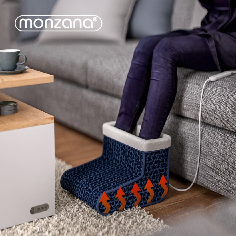 100 W-os elektromos lábmelegítő – 6 hőfokbeállítás időzítővel