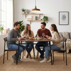 Jedálenský set – stôl + 4 stoličky