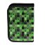 Školski set Minecraft Pixel Mask od 5 dijelova - školska torba, pernica, vrećica, boca za vodu i novčanik