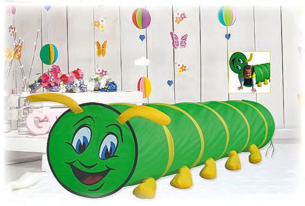 Tunel de joacă pentru copii - omidă 180 cm