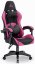 Herní židle Rainbow Pink-Black Mesh