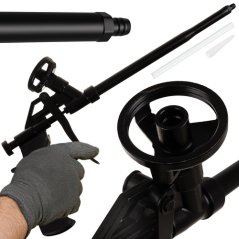 Kovová pištoľ na montážnu penu