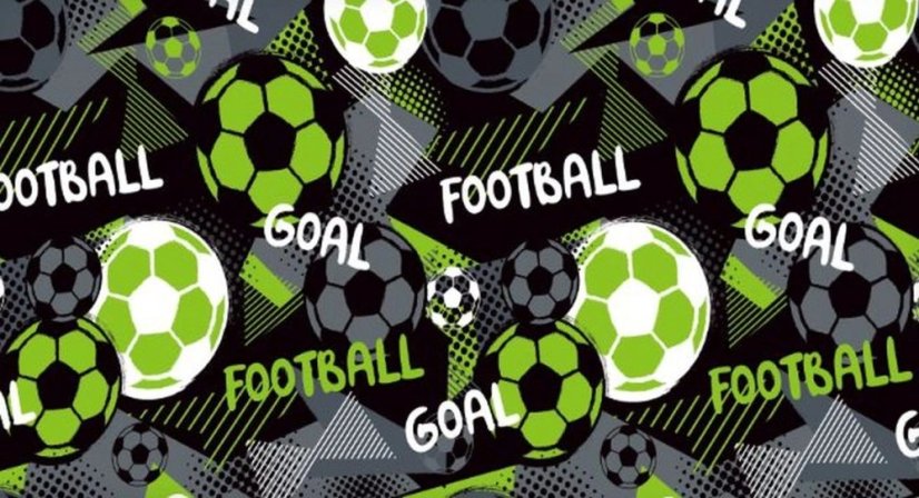 Prosop de plajă pentru copii pentru micii jucători de fotbal