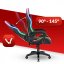Геймърски стол HC-1003 LED RGB черен