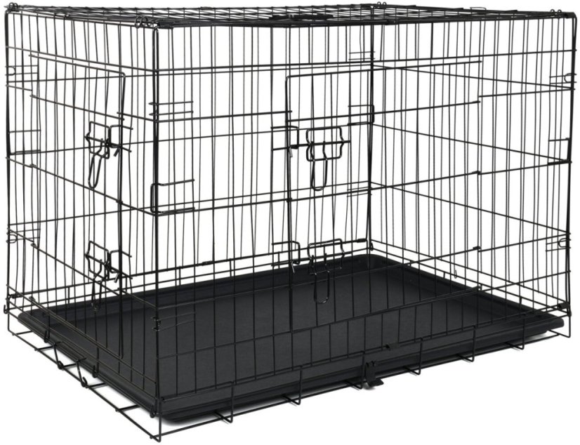 Szállító ketrec kutyának összecsukható, M - XXXL