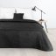 Modern ágytakaró Boni fekete - Méret: Szélesség: 170 cm | Hossz: 210 cm