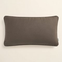 Elegantní povlak na polštář v hnědé barvě 30 x 50 cm