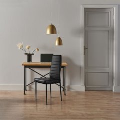 Set 4 scaune elegante negre cu un design atemporal
