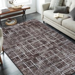 Hebký koberec so štýlovým vzorom