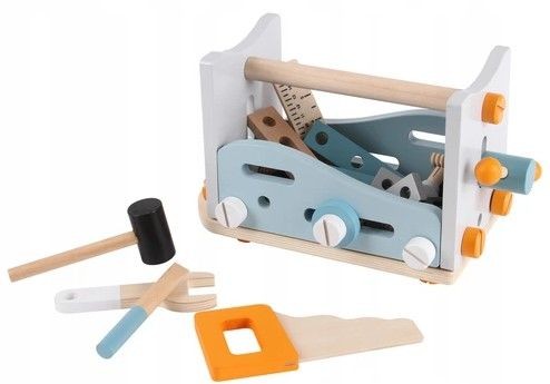 Drevená dielňa pre deti stolík na náradie ECOTOYS