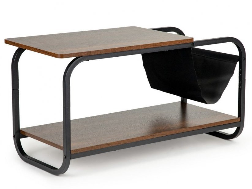 Kovový konferenční stolek s dvěma úrovněmi