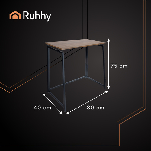 Klappbarer Arbeitstisch im Loft-Stil 80 x 45 cm