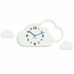 Kinderwanduhr in Form einer Pusteblume