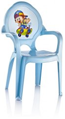Kinderstuhl - blau - Kunststoff - 1St.