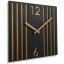 Schöne Wanduhr mit Lamellendesign