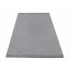 Jednostavan i elegantan sivi glatki tepih za svestranu upotrebu
