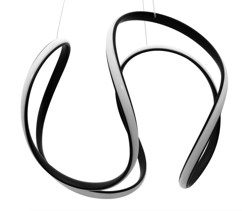 Elegantné moderné LED stropné svietidlo s diaľkovým ovládaním