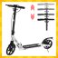 Zložljiv mestni skuter z vzmetenjem - velika kolesa 200 mm