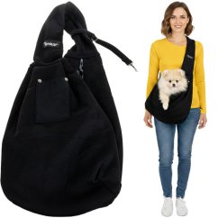 Kényelmes táska kutyák és macskák számára széles pánttal