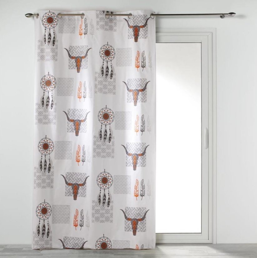 Modern drapéria nappaliba 140 x 250 cm
