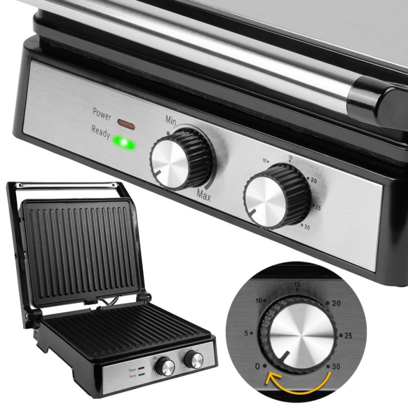Elektrický kontaktní gril MALTEC XXL SM4500W