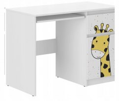 Detský písací stôl s milou žirafou 77x50x96 cm