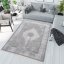 Exkluzivní šedý koberec s bílým orientálním vzorem - Rozměr koberce: Šířka: 140 cm | Délka: 200 cm
