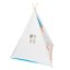 Cort Teepee, casă pentru copii cu un motiv frumos