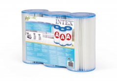 Filter pre bazénové čerpadlo INTEX typ A - 3 kusy