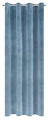 Krásné modré jednobarevné závěsy 140X250 cm