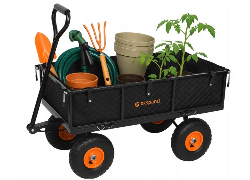 Multifunkční zahradní vozík 3v1 s nosností 200 kg