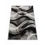 Оригинален килим с абстрактен десен в сив цвят
