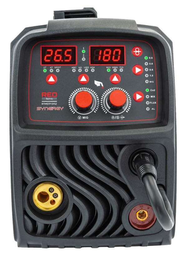 Saldatrice a inverter RTMSTF0152 - MIG-MAG 180A FLUX/MMA/LIFT-TIG