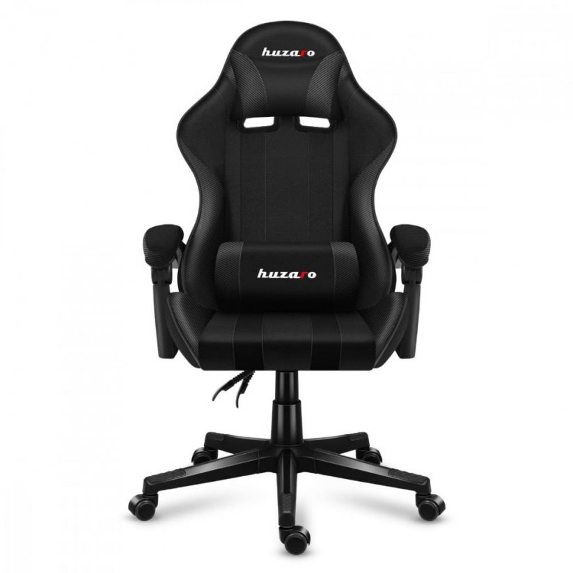 Kényelmes, kiváló minőségű gamer szék karbonfekete színben FORCE 4.5 Mesh