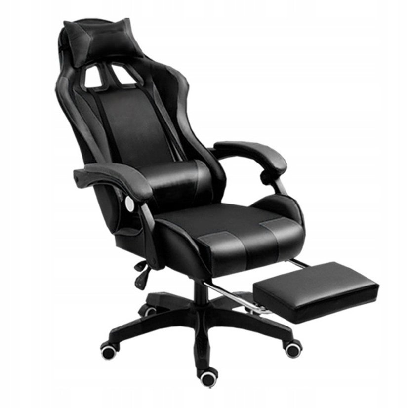 Udoben igralni stol v črni barvi