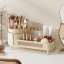 Kosmetik- und Pinsel-Organizer - drehbar - 34 x 8 x 15 cm