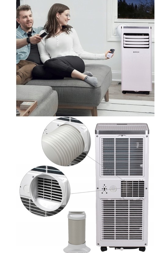 Výkonná přenosná klimatizace Maltec s výkonem 2,6kW