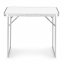 Сгъваема маса за кетъринг 80x60 cm бяла