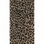 Brisača za plažo z vzorcem geparda, 100 x 180 cm