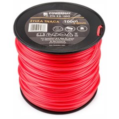 Șnur de cosit pentru motocoase 3mm 100m 5 colturi PM-ZTN-3.0-100G