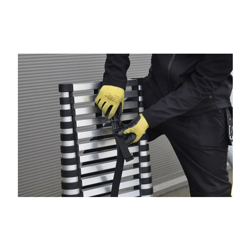 Hliníkový teleskopický rebrík 13-stupňový 125 kg